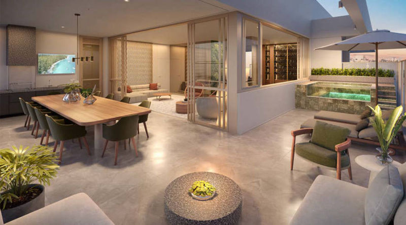 Quarten Ibirapuera – Living Duplex 306m²