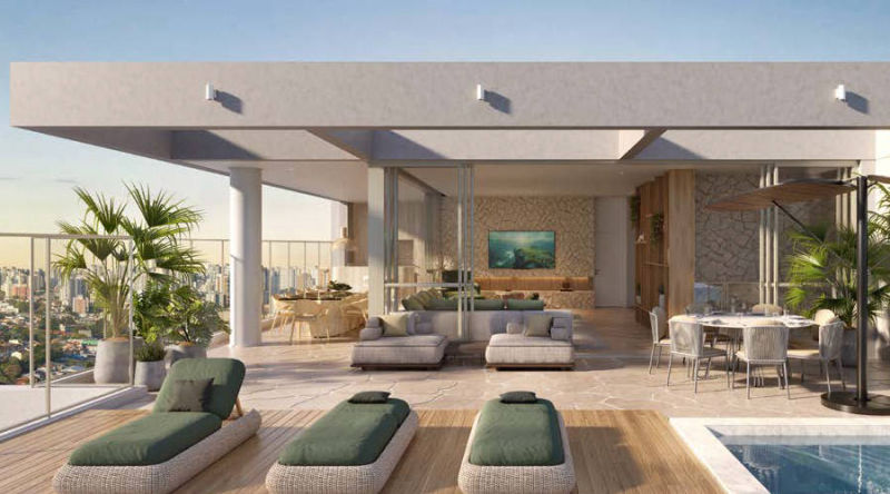 Quarten Ibirapuera – Living Duplex 395m²